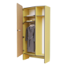 Шкаф для верхней одежды персонала во входную группу из коллекции мебели «НЕГА» (желтый) - «globural.ru» - Минусинск