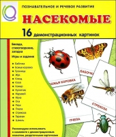 Демонстрационные карточки "Насекомые" - «globural.ru» - Минусинск