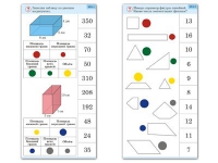 Комплект карточек (10) "Обучающий калейдоскоп. Геометрические фигуры" - «globural.ru» - Минусинск