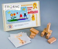 Игровой набор Фребеля "Кирпичики" (серия "Эксперимент") - Товары для образования