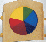 Панель игровой стены Цветовое колесо - Товары для образования