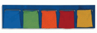 Настенная панель Цветные мешочки - Товары для образования