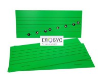 Зеленые доски с нотным станом - Товары для образования