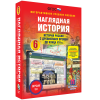 Наглядная история. История России с древнейших времен до конца XVI века. 6 класс - «globural.ru» - Минусинск