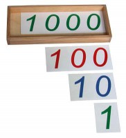 Карточки для «Введения символов 1, 10, 100, 1000» - Товары для образования