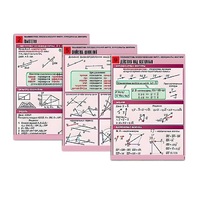 Комплект таблиц по геометрии "Планиметрия. Преобразования фигур. Координаты. Векторы"(10 табл, А1, лам) - «globural.ru» - Минусинск