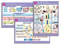 Комплект таблиц по органической химии "Реакции органических веществ" (6 таблиц, формат А1, лам.) - «globural.ru» - Минусинск