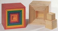 Пирамидка-матрешка из кубиков - Товары для образования