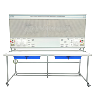 Учебный комплект лабораторного оборудования «Рабочее место электромонтажника» исполнение стендовое, монтажная панель - «globural.ru» - Минусинск