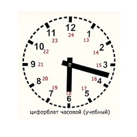 Часовой циферблат раздаточный - «globural.ru» - Минусинск