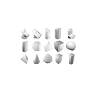 Комплект гипсовых моделей геометрических тел  - «globural.ru» - Минусинск