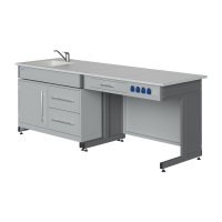 Стол демонстрационный (с раковиной, подводкой и отведением воды, сантехникой, электрическими розетками, автоматами аварийного отключения тока) - «globural.ru» - Минусинск