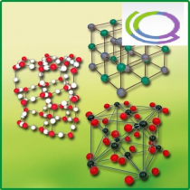 Комплект моделей кристаллических решеток (6 штук) - «globural.ru» - Минусинск