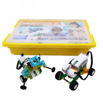 Набор для занятий робототехникой Ведушка с пластиковым боксом для хранения деталей - «globural.ru» - Минусинск