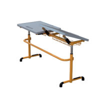 Стол ученический двухместный с механизмом многоступенчатой регулировки высоты 5-7 гр.р. - «globural.ru» - Минусинск