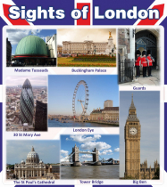 Стенд "Sights of london" - «globural.ru» - Минусинск