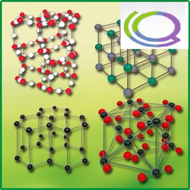 Комплект моделей кристаллических решеток (9 штук) - «globural.ru» - Минусинск