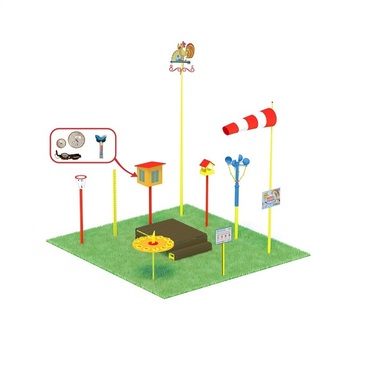 Метеорологическая площадка (комплект оптима без ограждения) - «globural.ru» - Минусинск