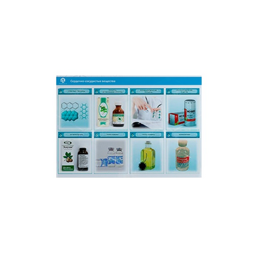 Стенд-планшет светодинамический «Изучение сердечно-сосудистых веществ» - «globural.ru» - Минусинск