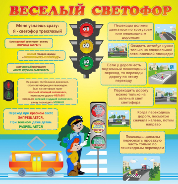 Стенд "Веселый светофор" - «globural.ru» - Минусинск