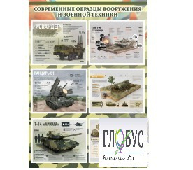 Стенд "Современные образцы вооружения РФ" (вариант 1) - «globural.ru» - Минусинск